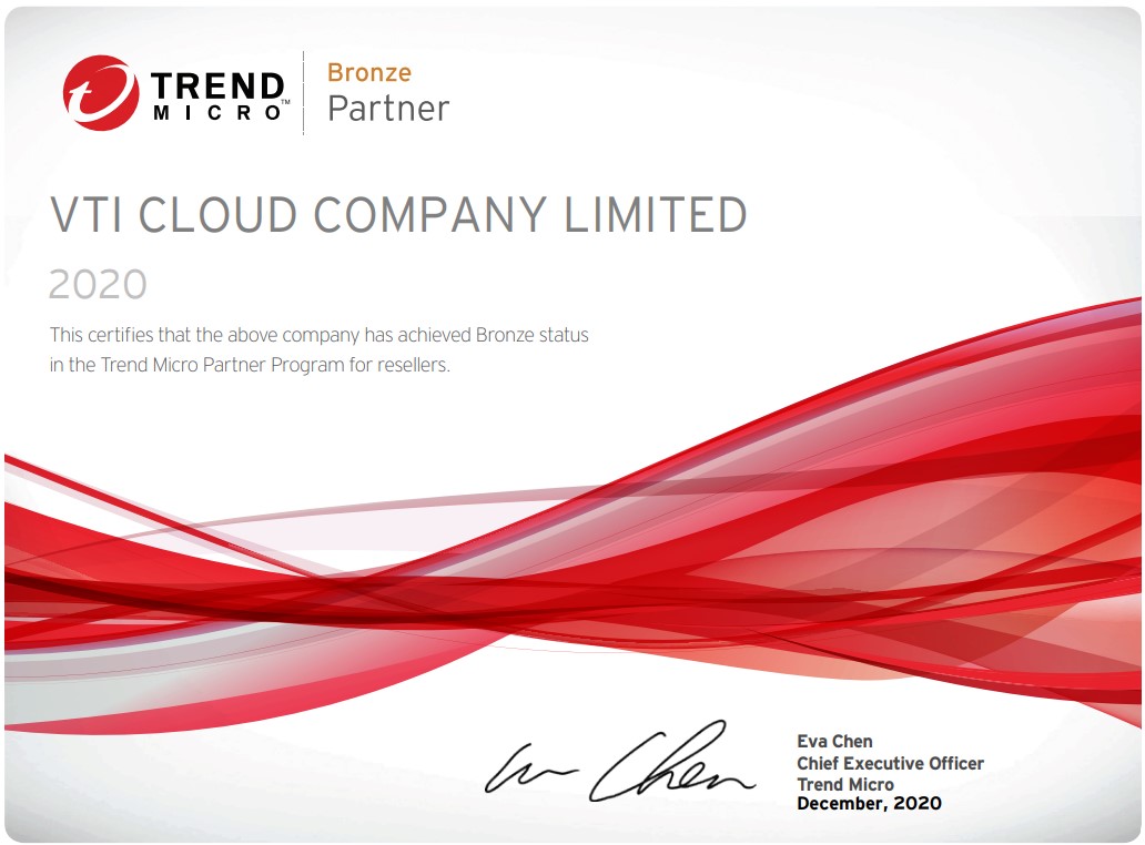 VTI Cloud - Bronze Partner Trend Micro